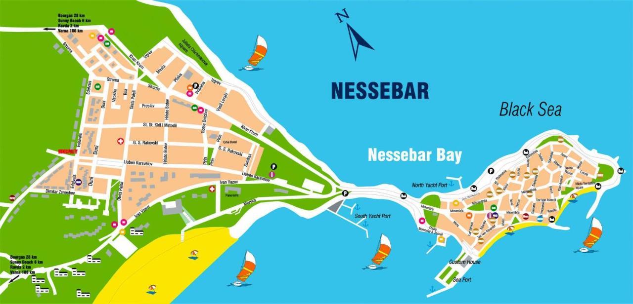 Hotel Sunny Life Nessebar Exterior foto
